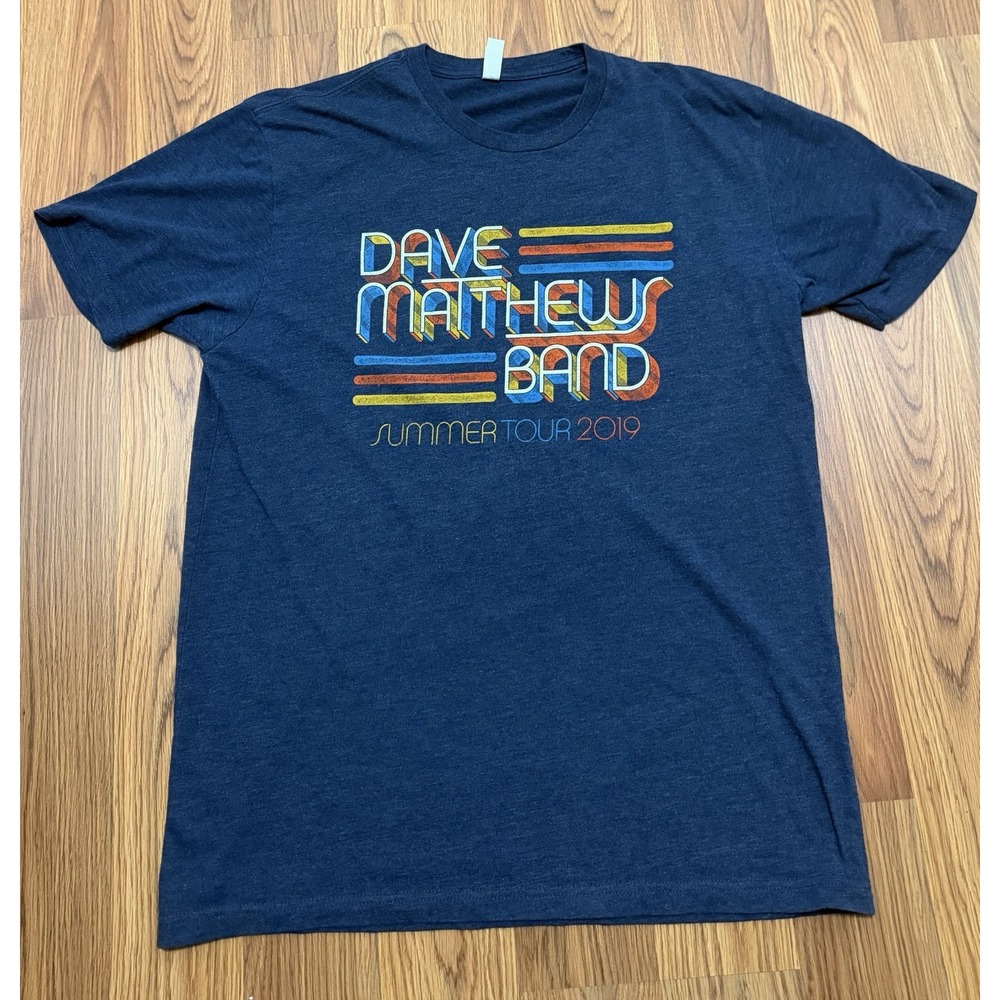 Dave Matthews Band T-Shirt Mens Medium 2019 Summer Tour DMB Double Sided